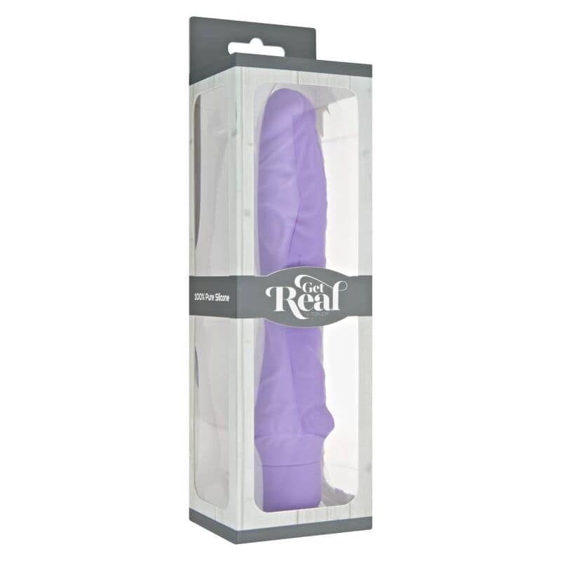 GET REAL - CLASSIC LARGE PURPLE VIBRATOR - Image 3