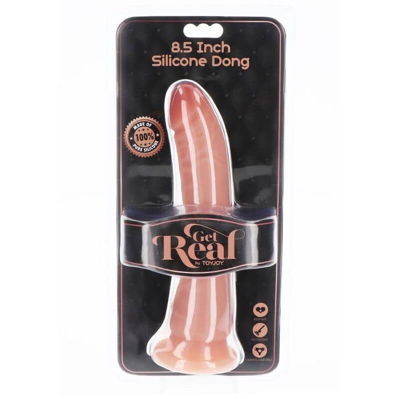 GET REAL - SILICONE DONG 21 CM SKIN - Image 3