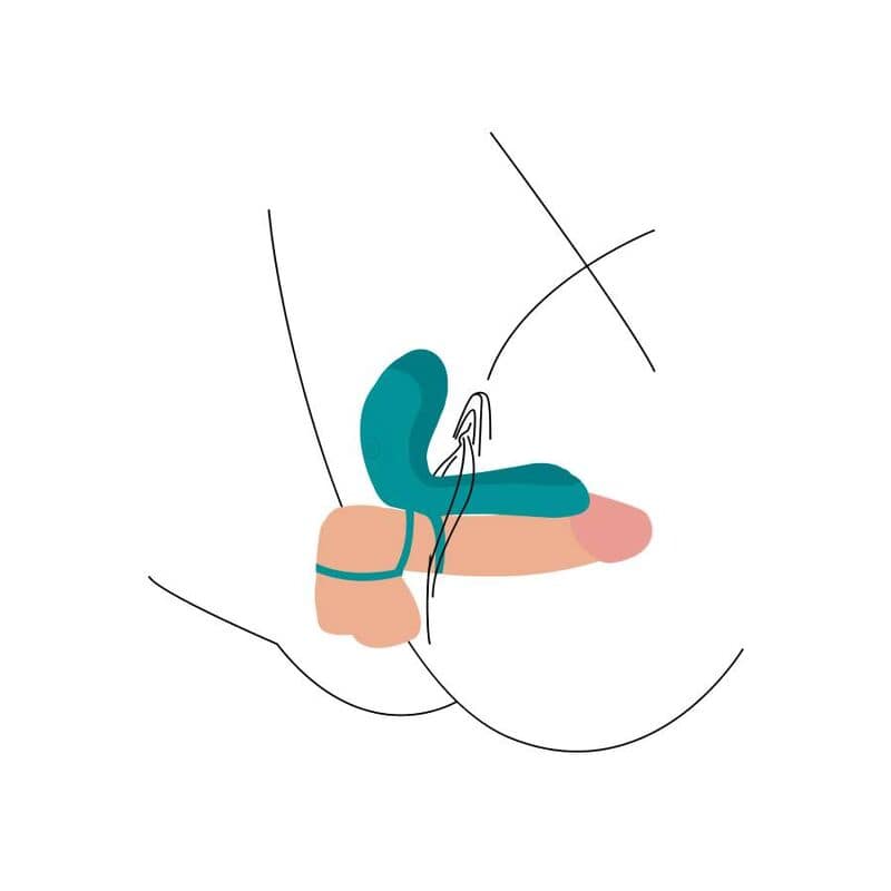 XOCOON - COUPLES VIBRATOR RING GREEN - Image 5