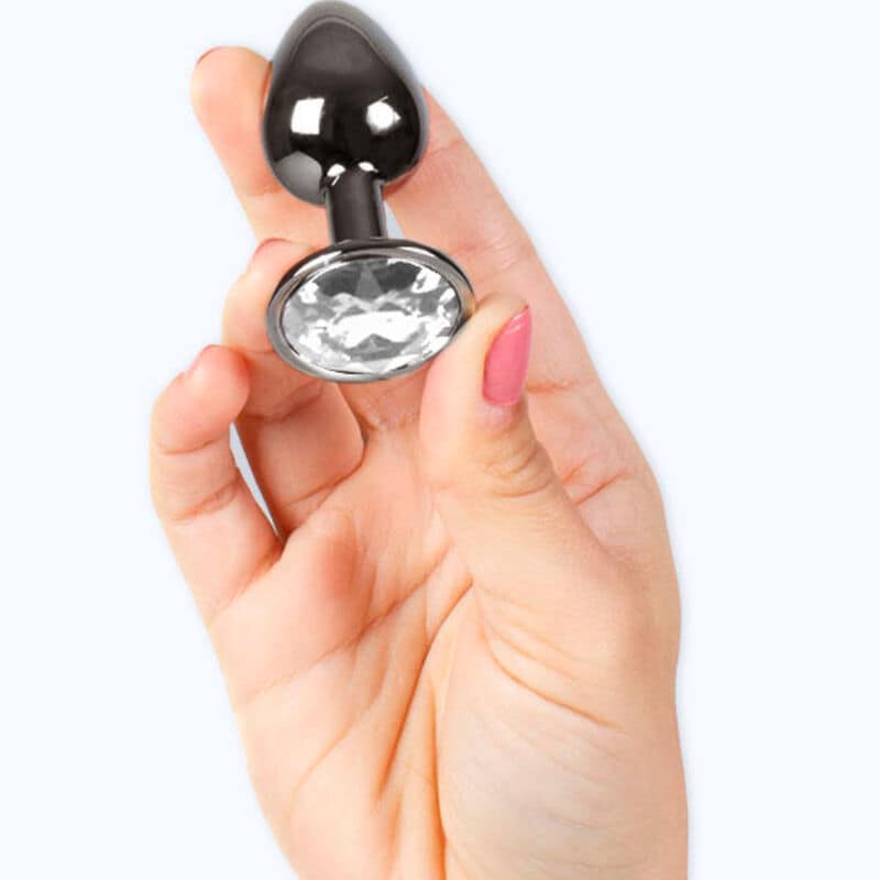 SECRETPLAY - GUNMETAL BUTT PLUG SMALL SIZE 7 CM - Image 3