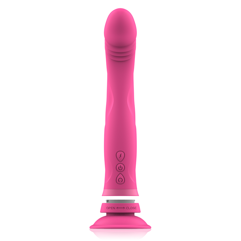 INTENSE - MICHELANGELO PINK SILICONE VIBRATOR DILDO - Bild 4