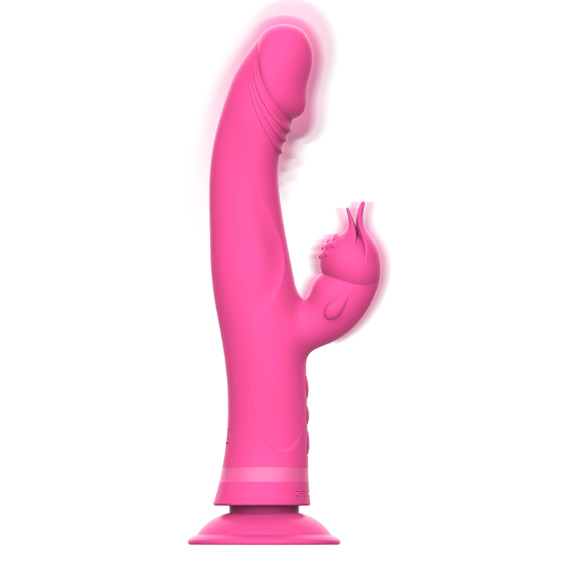 INTENSE - JULIO RABBIT VIBRATOR PINK SILICONE - Bild 3