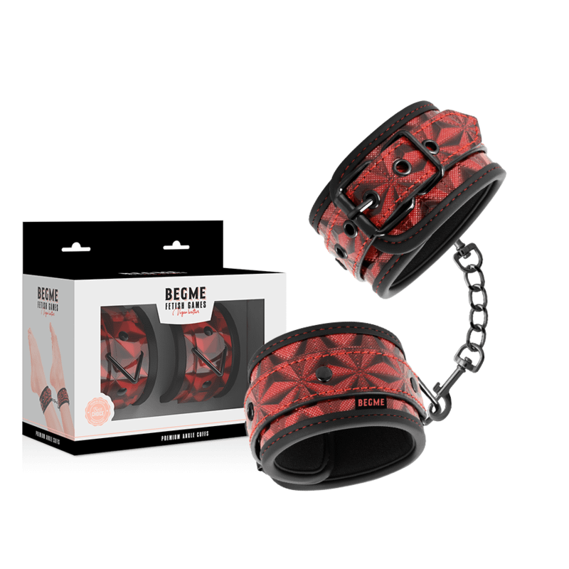 BEGME - RED EDITION PREMIUM ANKLE CUFFS WITH NEOPRENE LINING - Image 2