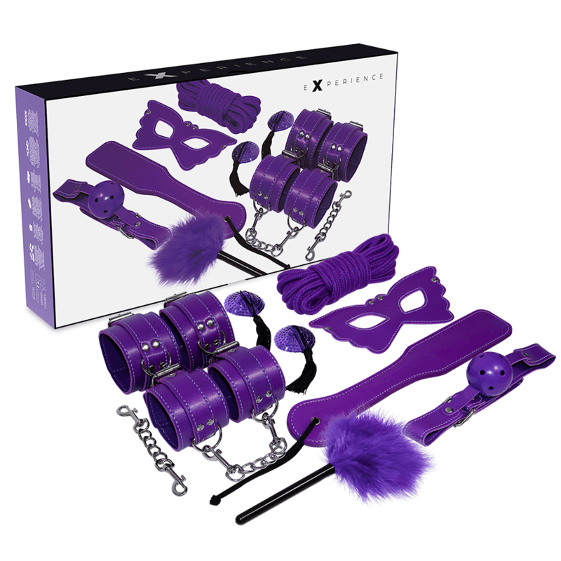UPPLEVELSE - BDSM FETISH KIT LILA SERIE