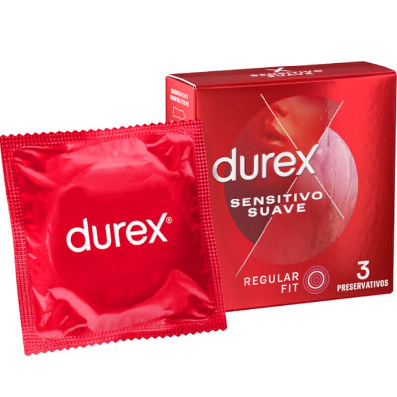 DUREX - KÄNSLIGA KONDOMER 3 ENHETER