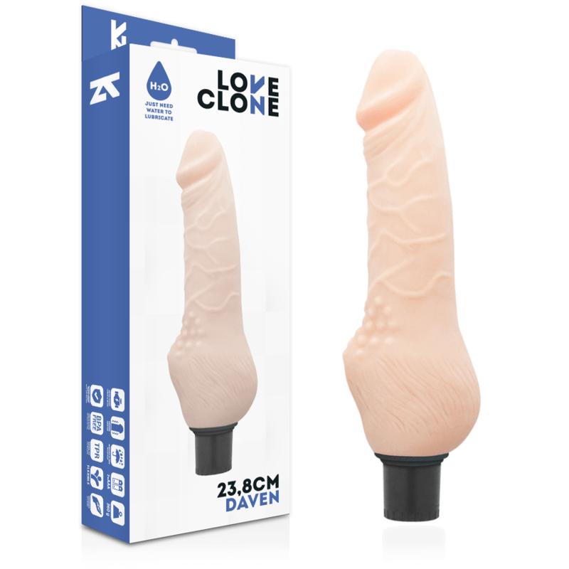 LOVECLONE - DAVEN SELF LUBRICATION REALISTIC 23.8 CM -O- 3.8 CM - Bild 2