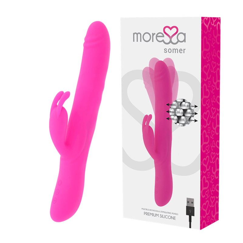 MORESSA - SOMER PREMIUMVIBRATOR MED FLERA ROTATIONSLÄGEN