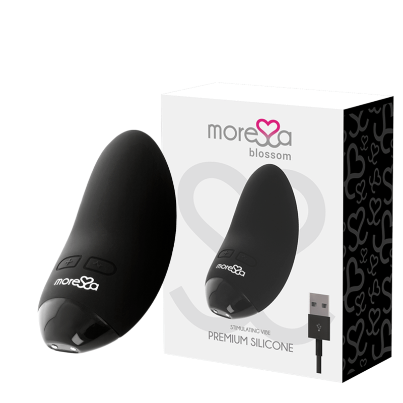 MORESSA - BLOSSOM SVART VIBRATOR
