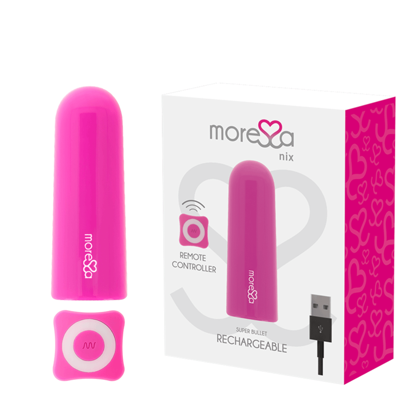 MORESSA - NIX VIBRATOR FJÄRRKONTROLL ROSA