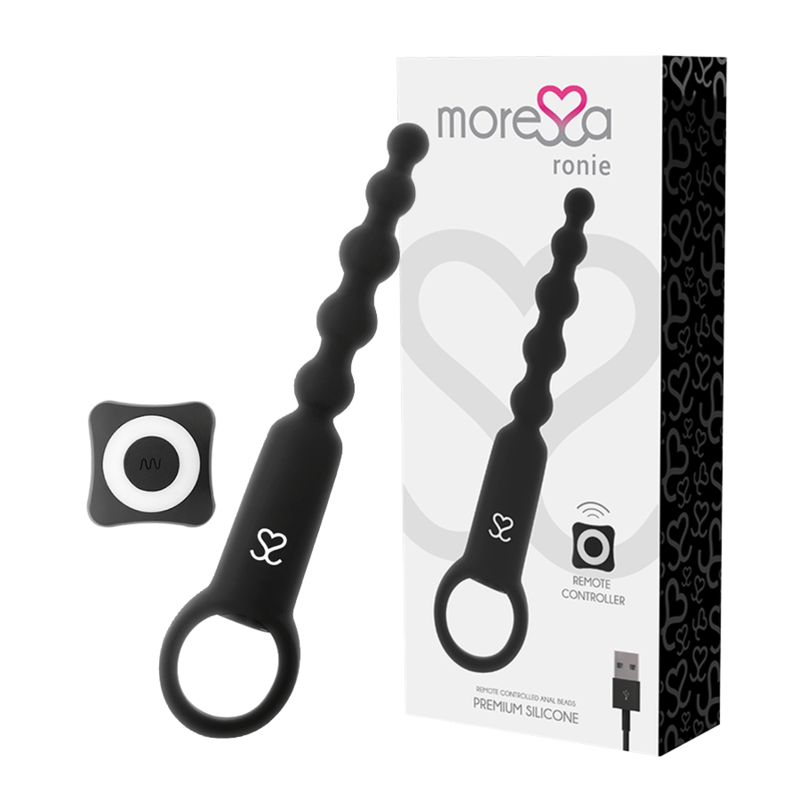 MORESSA - RONIE REMOTE CONTROL BLACK ANAL PLEASURE - Image 2