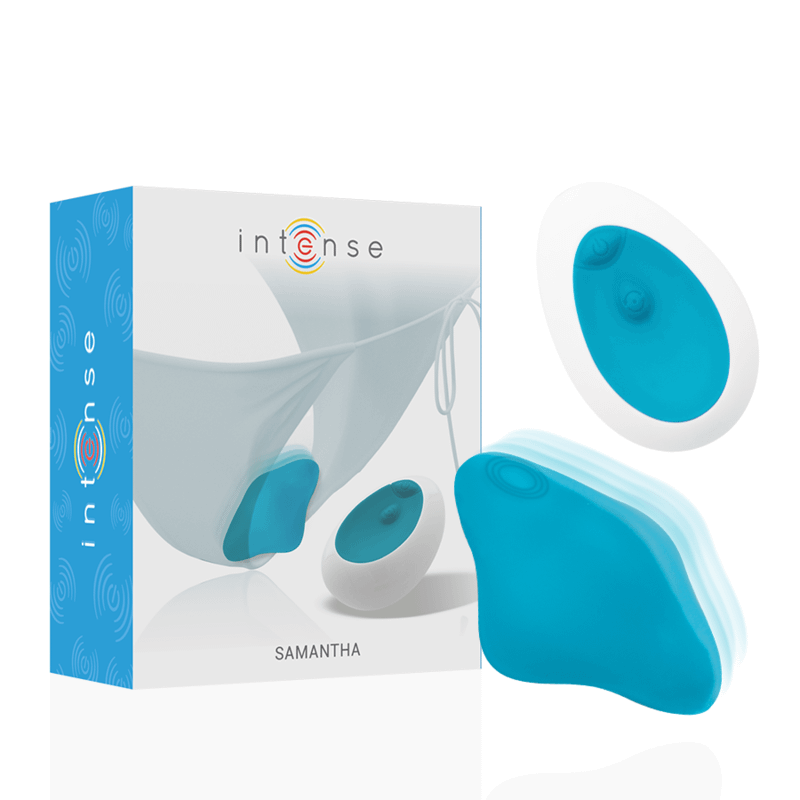 INTENSE - SAMANTHA PANTIE REMOTE CONTROL BLUE - Image 2
