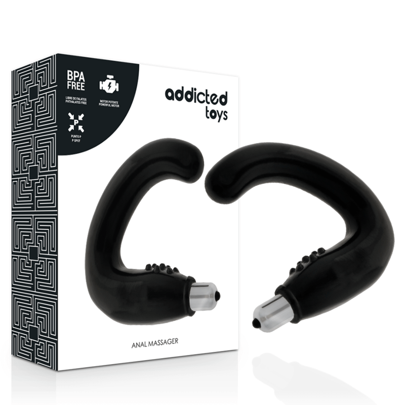 ADDICTED TOYS - ANAL MASSAGER BLACK - Bild 2