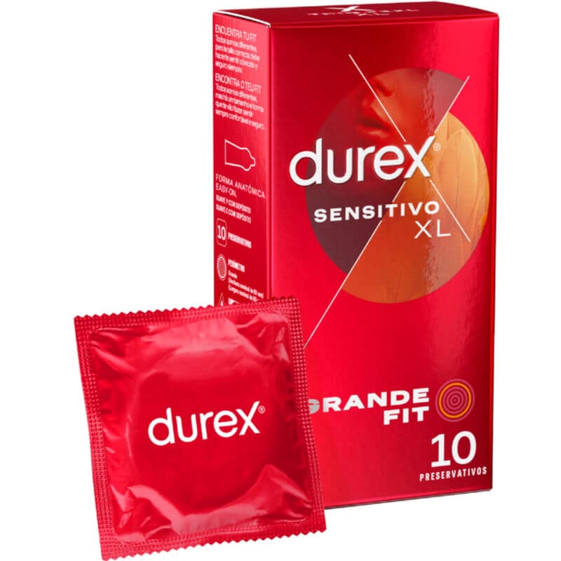 DUREX - SENSITIVE XL KONDOMER 10 ENHETER