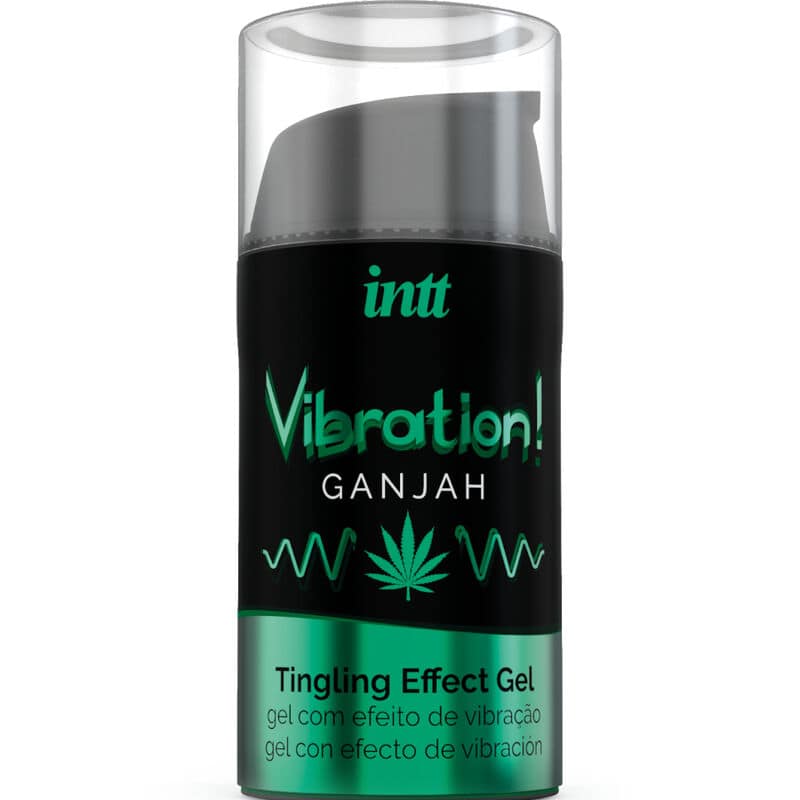 INTT - KRAFTFULL INTIMSTIMULERANDE FLYTANDE VIBRERANDE GEL CANNABIS 15ML