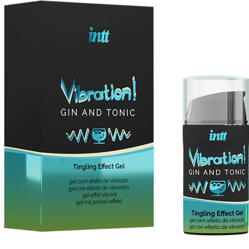 INTT - POWERFUL INTIMATE STIMULANT LIQUID VIBRATOR GEL GIN TONIC 15ML - Image 2