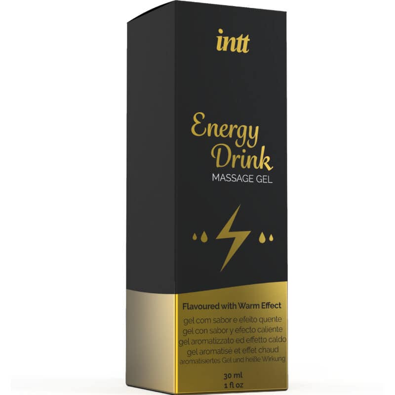 INTT MASSAGE  ORAL SEX - MASSAGE GEL WITH FLAVORED ENERGY CA DRINK AND HEATING EFFECT - Image 3