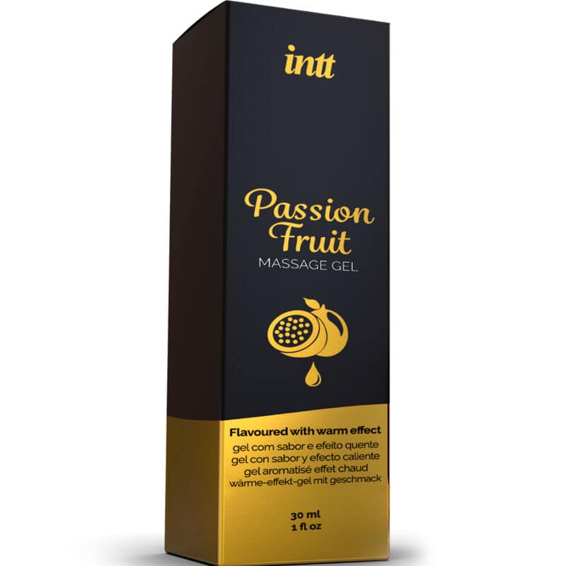 INTT MASSAGE ORAL SEX - PASSION FRUIT FLAVORED MASSAGE GEL WITH HEAT EFFECT - Bild 3