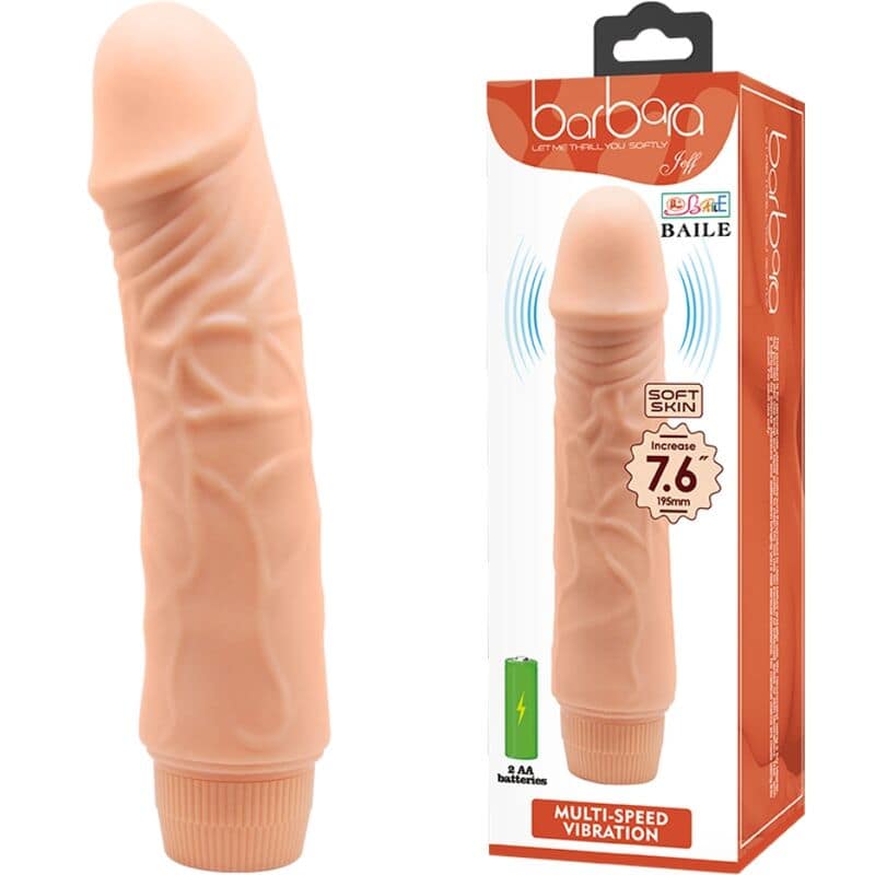 BAILE - BARBARA REALISTIC VIBRATOR 20 CM - Image 2