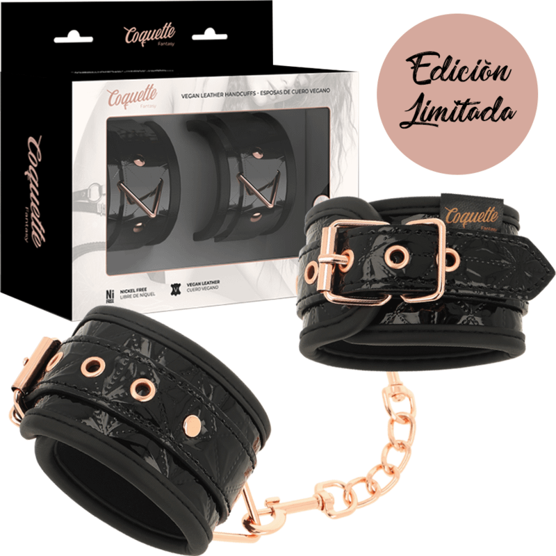 COQUETTE CHIC DESIRE - BLACK EDITION PREMIUM HANDCUFFS WITH NEOPRENE LINING - Bild 2