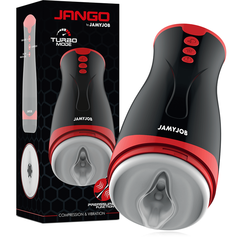 JAMYJOB - JANGO COMPRESSION AND VIBRATION MASTURBATOR - Image 2