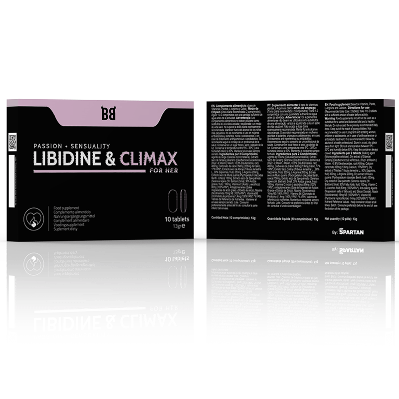 BLACK BULL - LIBIDINE  CLIMAX INCREASE L BIDO FOR WOMEN 10 CAPSULES - Image 3