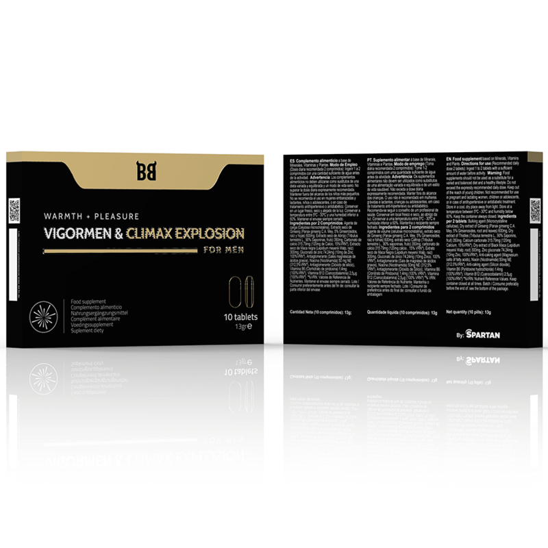 BLACK BULL - VIGORMEN  CLIMAX EXPLOSION GREATER PLEASURE FOR MEN 10 CAPSULES - Image 3