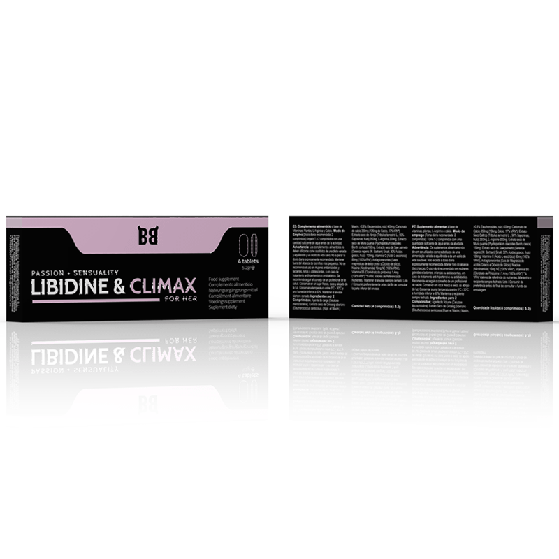 BLACK BULL - LIBIDINE  CLIMAX INCREASE L BIDO FOR WOMEN 4 CAPSULES - Image 3