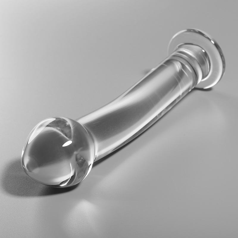 NEBULA SERIES BY IBIZA - MODELO 11 DILDO CRISTAL TRANSPARENTE 16 CM -O- 3 CM - Image 2