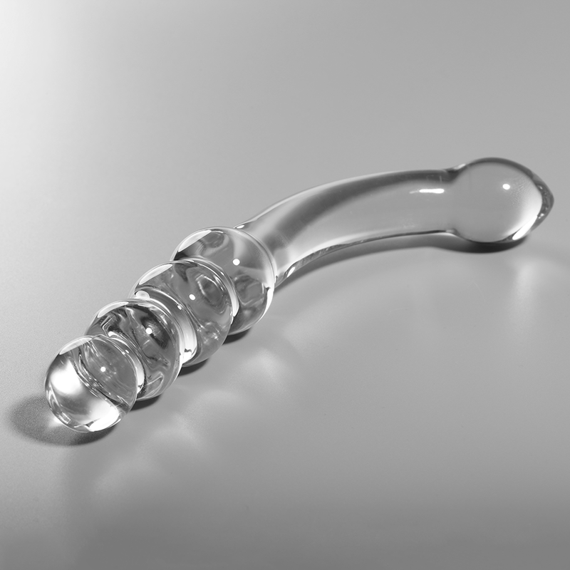 NEBULA SERIES BY IBIZA - MODELO 14 DILDO CRISTAL TRANSPARENTE 18.5 CM -O- 3 CM - Image 2