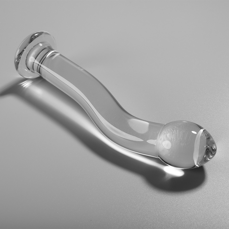 NEBULA SERIES BY IBIZA - MODELO 18 DILDO CRISTAL TRANSPARENTE 18.5 CM -O- 3.5 CM - Image 2