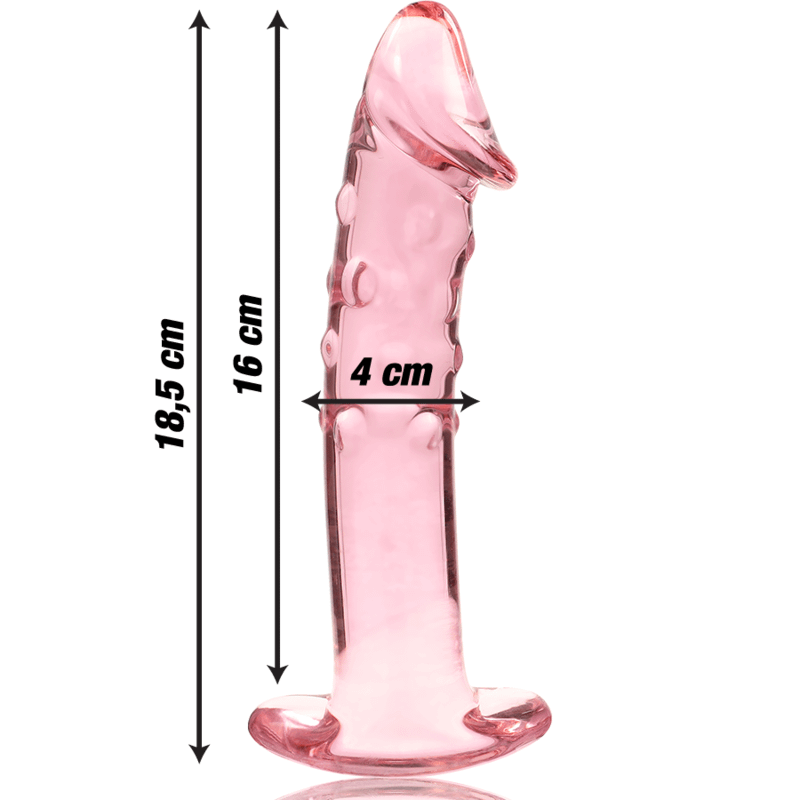 NEBULA SERIES BY IBIZA - MODELO 19 DILDO CRISTAL TRANSPARENTE 18.5 CM -O- 4 CM - Image 3