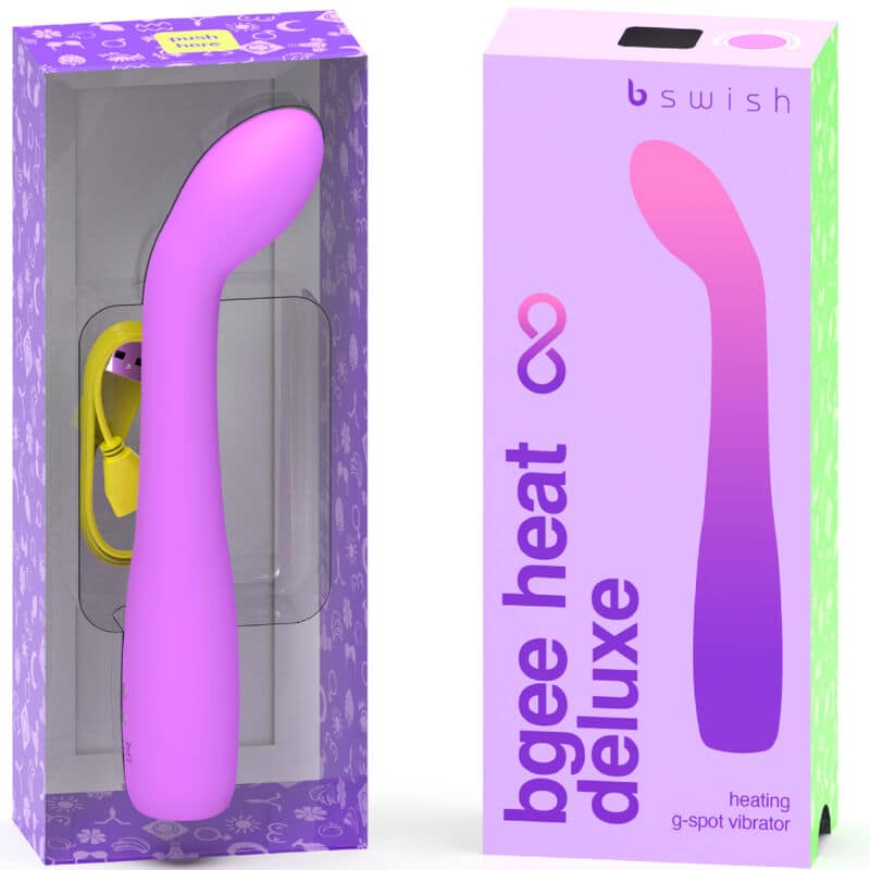 B SWISH - BGEE HEAT INFINITE DELUXE RECHARGEABLE VIBRATOR LAVENDER SILICONE - Image 2