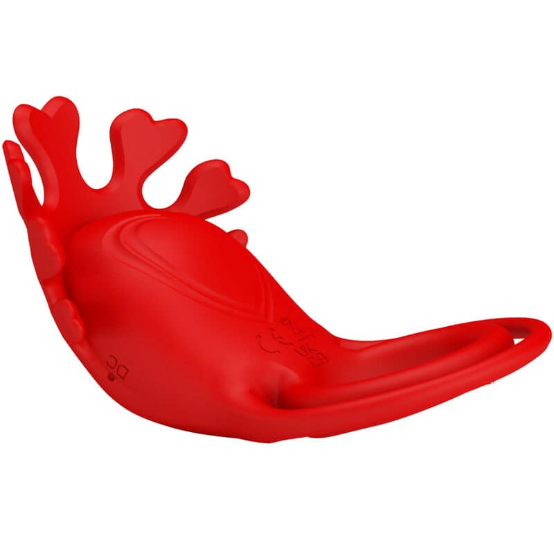 PRETTY LOVE - RUBEN VIBRATOR RING 7 VIBRATIONS SILICONE RED - Bild 5
