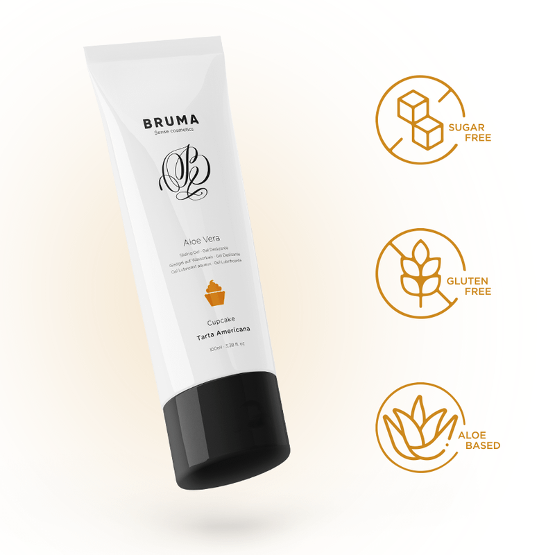 BRUMA - ALOE VERA SLIDING GEL CUPCAKE FLAVOR 100 ML - Bild 2
