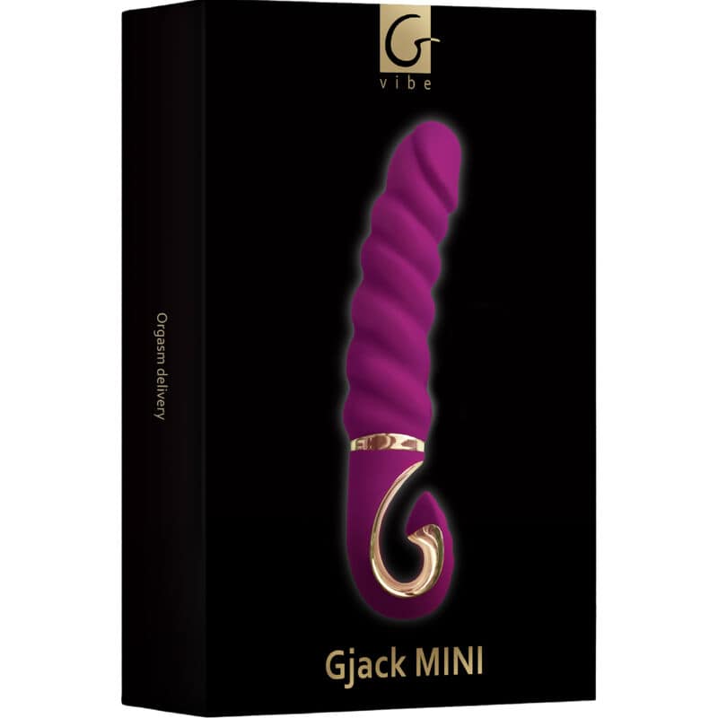G-VIBE - GJACK MINI PURPLE SILICONE VIBRATOR - Image 3