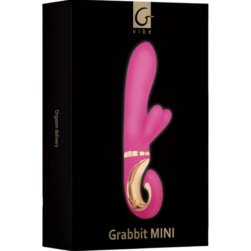 G-VIBE - GRABBIT MINI PINK SILICONE VIBRATOR - Bild 3