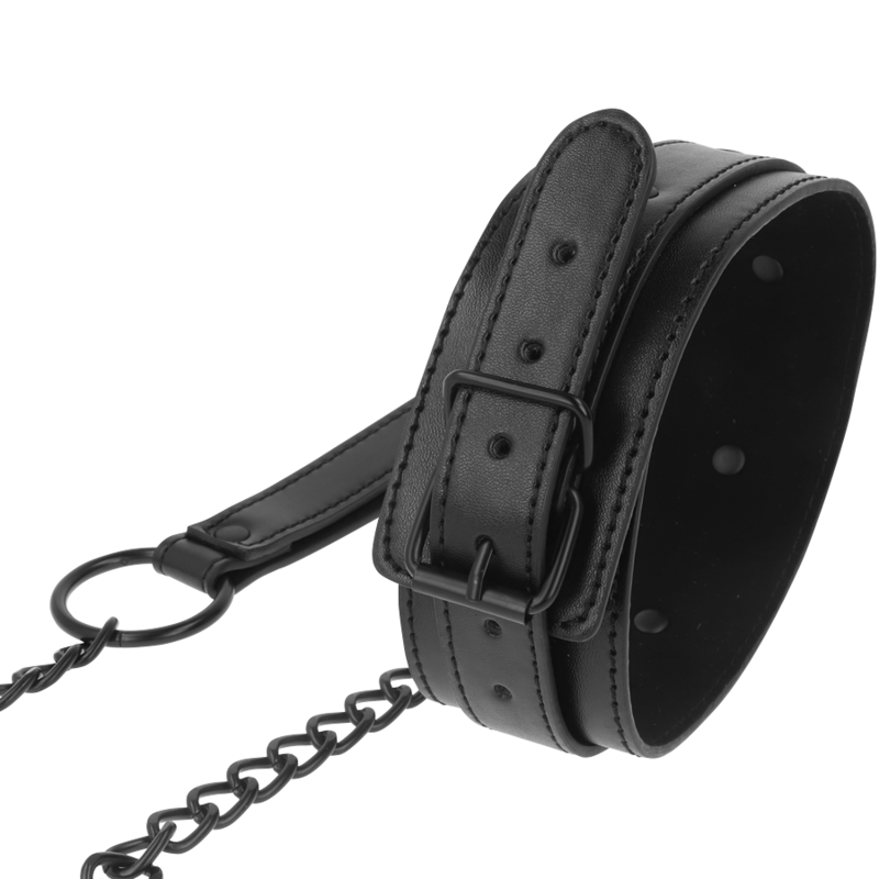 INTENSE - FETISH VEGAN LEATHER COLLAR - Image 2