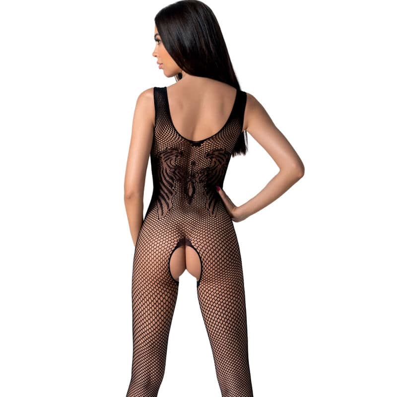 PASSION - BS098 BODYSTOCKING NEGRO TALLA UNICA - Image 2