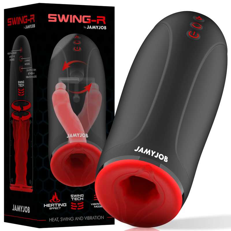JAMYJOB - SWING-R HEATING EFFECT, SWING TECH AND VIBRATION MASTURBATOR - Bild 2