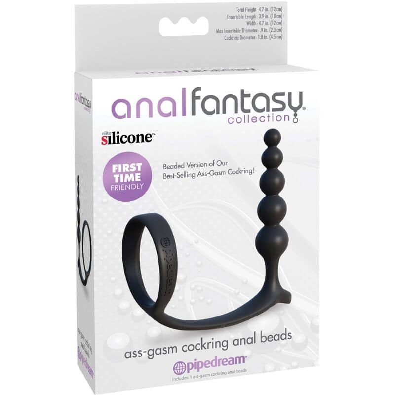 ANAL FANTASY ELITE COLLECTION - ANAL BALLS ASS-GASM COCKRING - Image 5