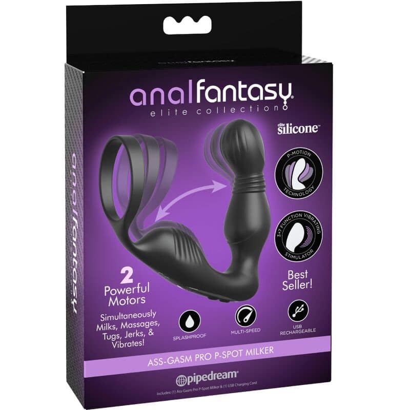 ANAL FANTASY ELITE COLLECTION - VIBRATING  RECHARGEABLE PROSTATE MASSAGER - Image 4