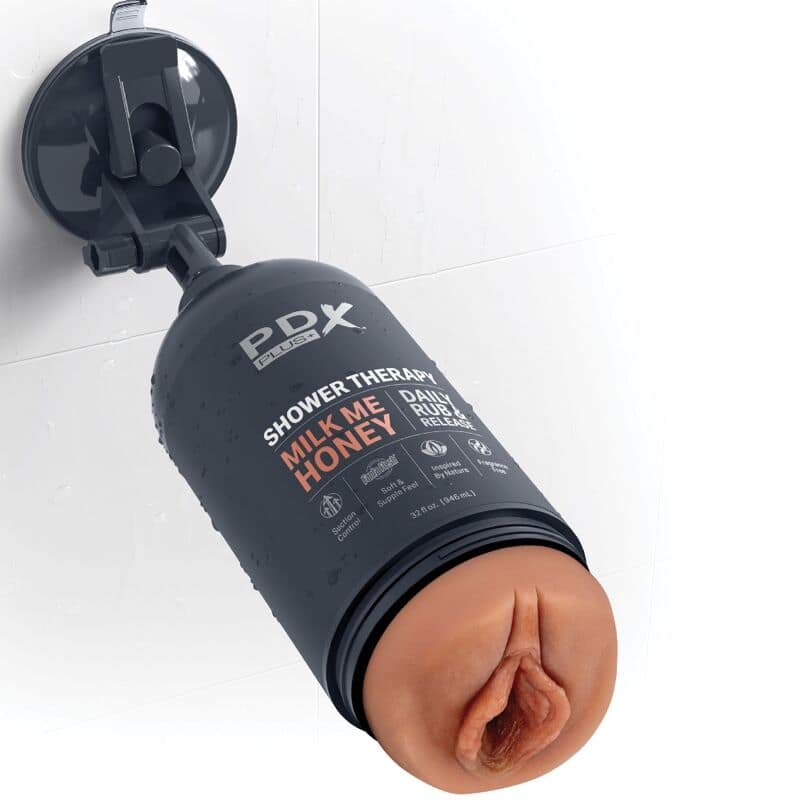 PDX PLUS - STROKER MASTURBATOR DISCRETE BOTTLE DESIGN MILK ME HONEY CANDY SHAMPOO - Image 2