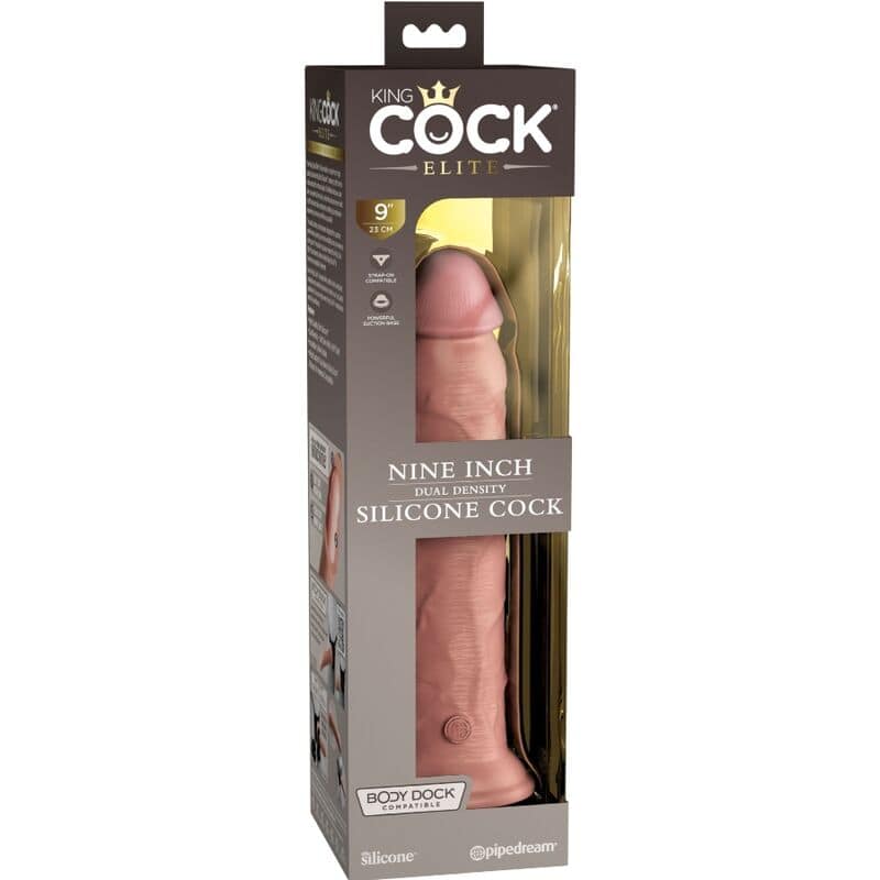 KING COCK - ELITE REALISTIC SILICONE DILDO 23 CM - Image 5