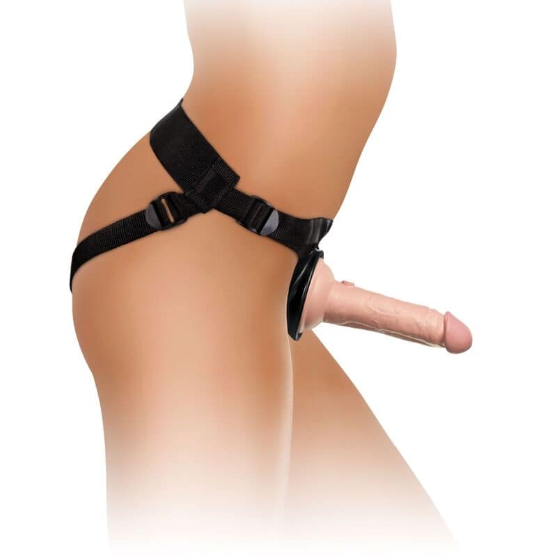 KING COCK - ELITE ADJUSTABLE HARNESS WITH DILDO 15.2 CM FOR BEGINNERS - Image 4
