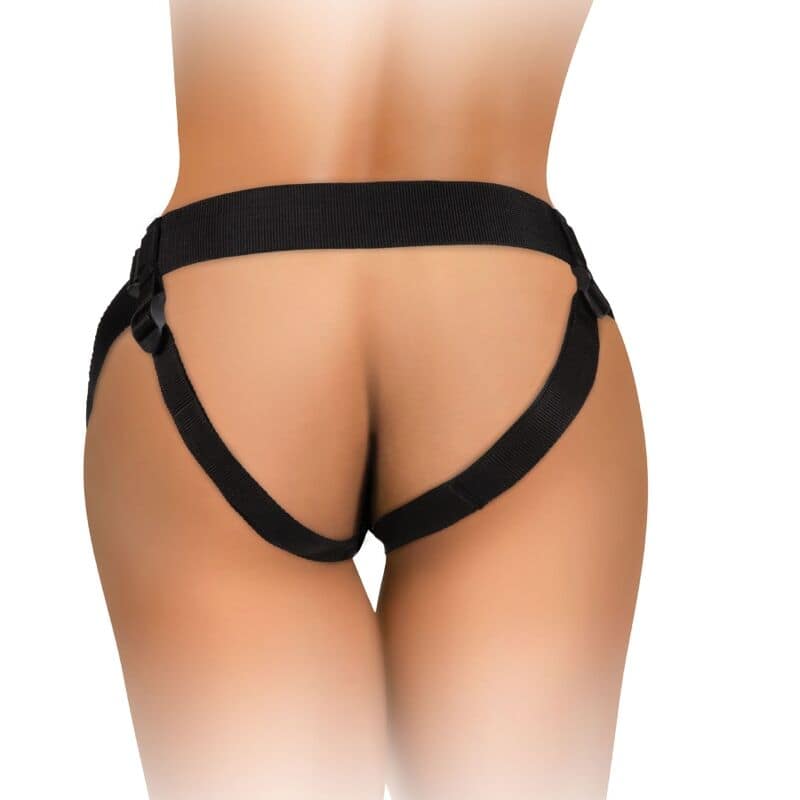 KING COCK - ELITE DELUXE ADJUSTABLE HARNESS KIT RING WITH TESTICLES  DILDO 20.3 CM - Image 3