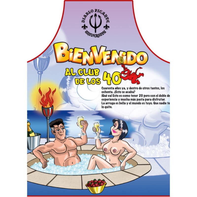 DIABLO PICANTE - FÖRKLÄDE 40 ÅR SPANSK TEXT