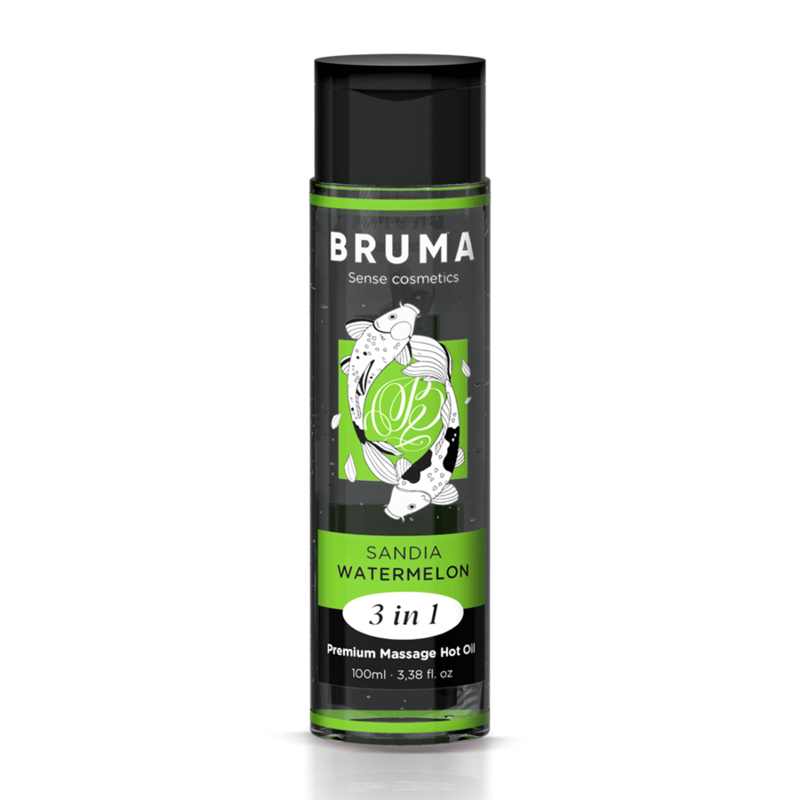 BRUMA - PREMIUM MASSAGE VARM OLJA VATTENMELON 3 I 1 - 100 ML