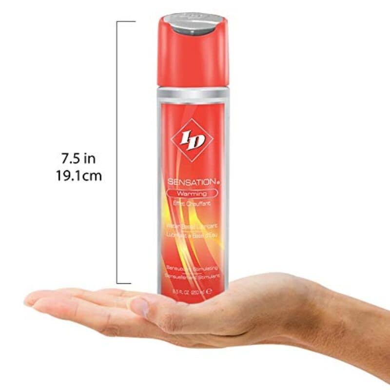 ID SENSATION - WATER BASED LUBRICANT WITH HEAT EFFECT 250 ML - Image 2