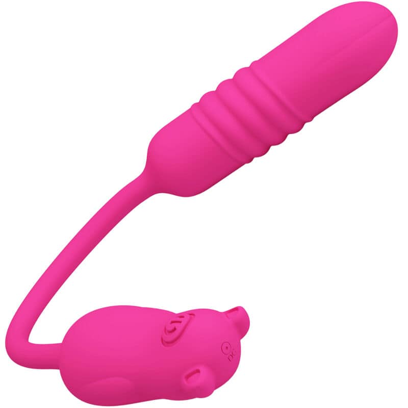 PRETTY LOVE - NOBIKUMA PINK SILICONE VIBRATING BULLET - Image 2
