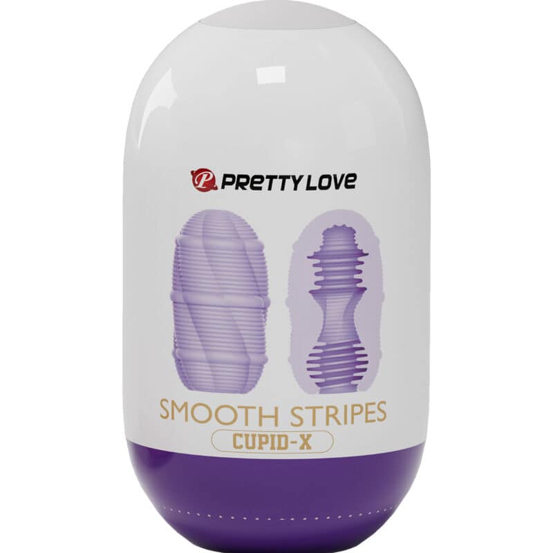 PRETTY LOVE - SMOOTH STRIPES CUPID MASTURBATOR EGG - Bild 5